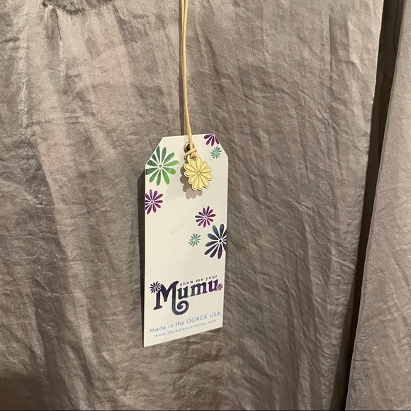 NWT Show Me Your MuMu Silver Shoulder Boo Tunic S - Picture 5 of 9